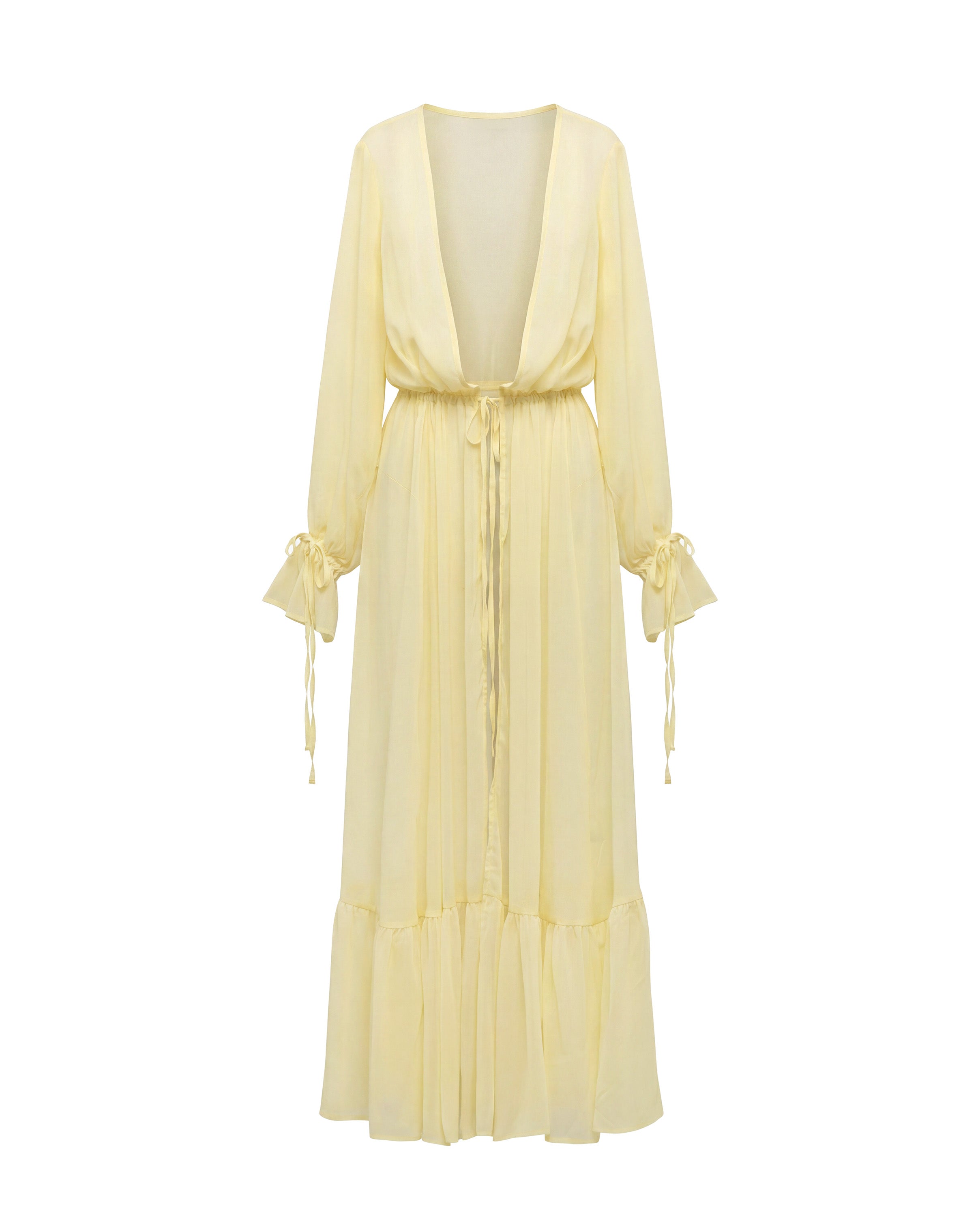 LUNA YELLOW KIMONO